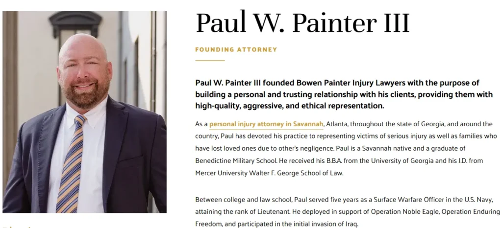What Makes Paul Painter the Most Trusted Personal Injury Attorney in Georgia