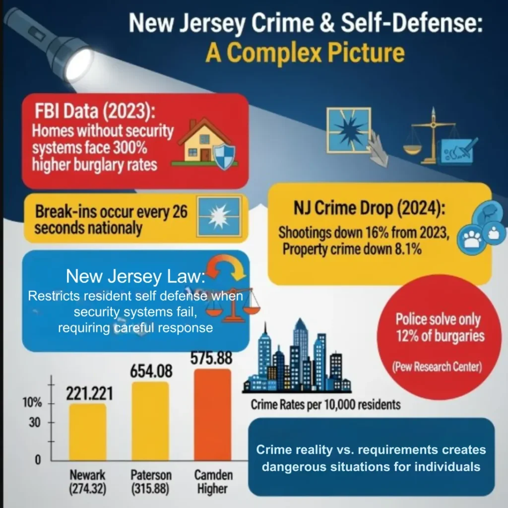 Real Crime Statistics and Self-Defense Needs
