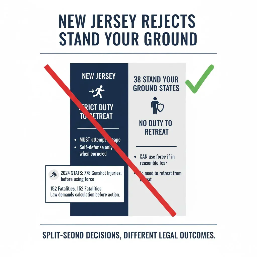Why New Jersey Rejects Stand Your Ground