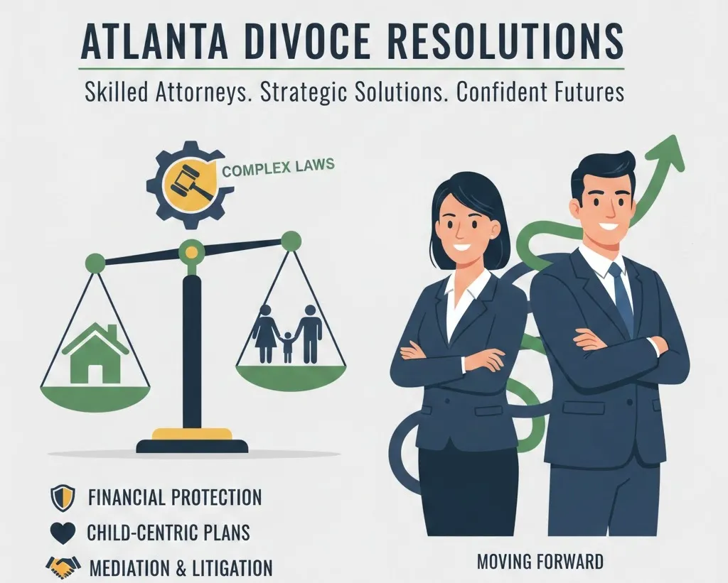 How Divorce Resolutions in Altanta Improve With Skilled Attorneys