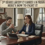 3rd Degree Larceny CT Carries 5 Years in Prison - Here's How to Fight It