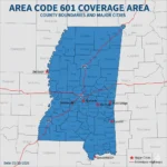 Area Code 601 Mississippi