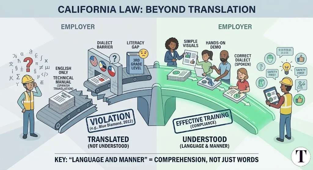 Language Workers Understand, Actually Means Under California Law