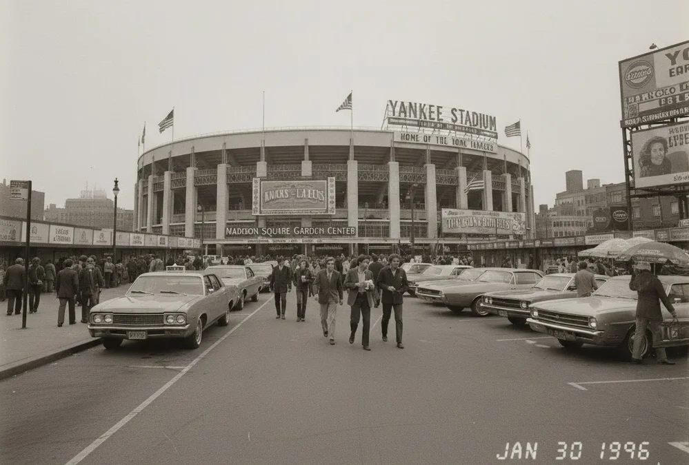 Yankee Stadium from the 1970s