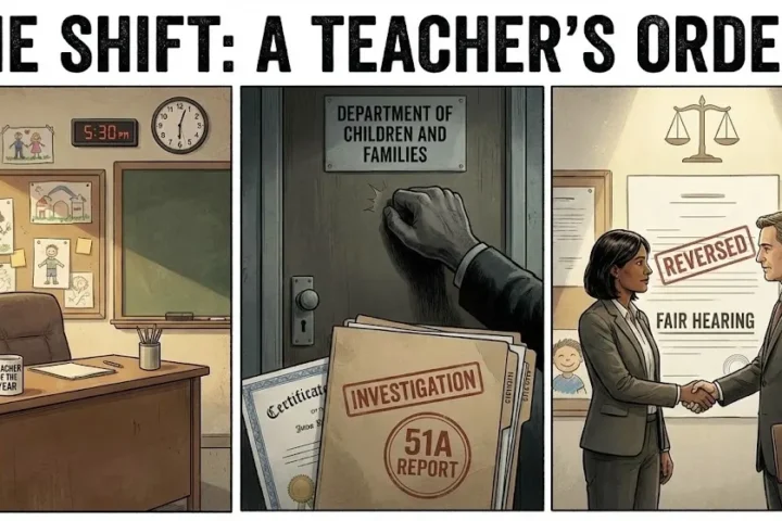 South Shore Teacher's Successful Defense Against a Wrongful DCF Abuse Report