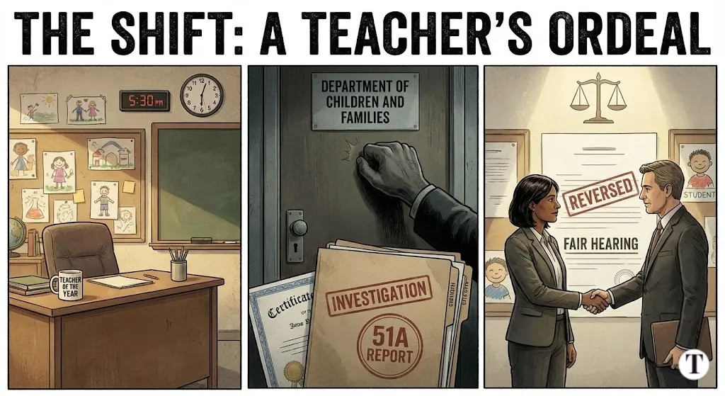 South Shore Teacher's Successful Defense Against a Wrongful DCF Abuse Report