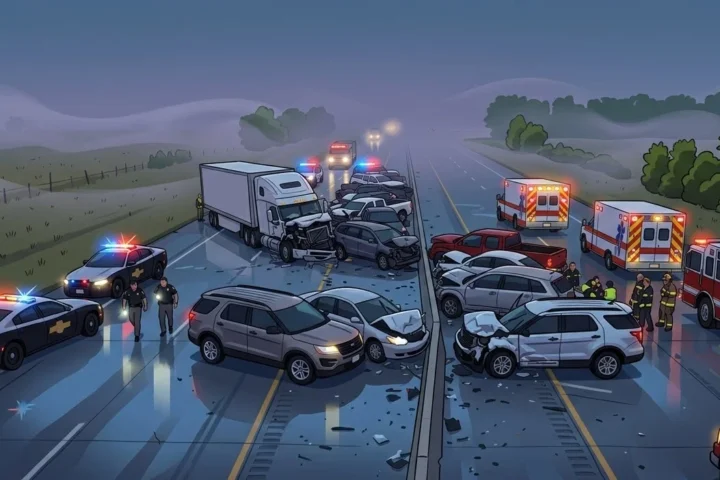 Liability in 2026 Multi-Vehicle Highway Accidents Under Kansas Law