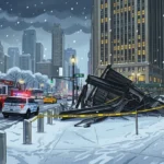 Winter Storms and Falling Debris in NYC