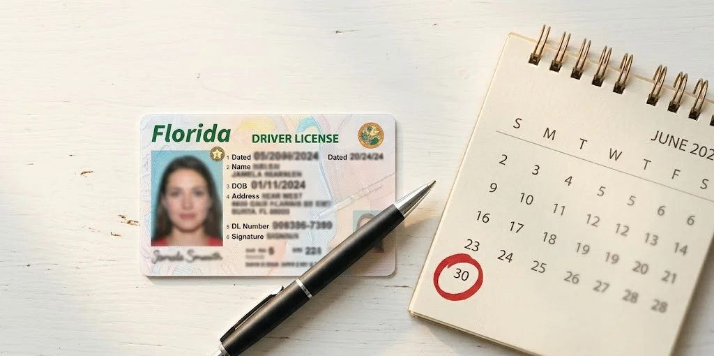 Change of Address Driving Licence Florida