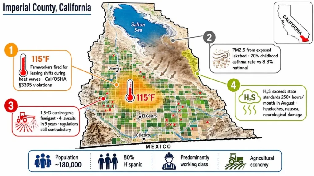 aerial-view map diagram of Imperial County, California