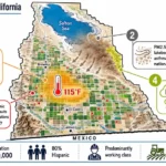 aerial-view map diagram of Imperial County, California