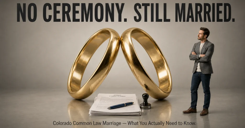 Colorado's Common Law Marriage Rules
