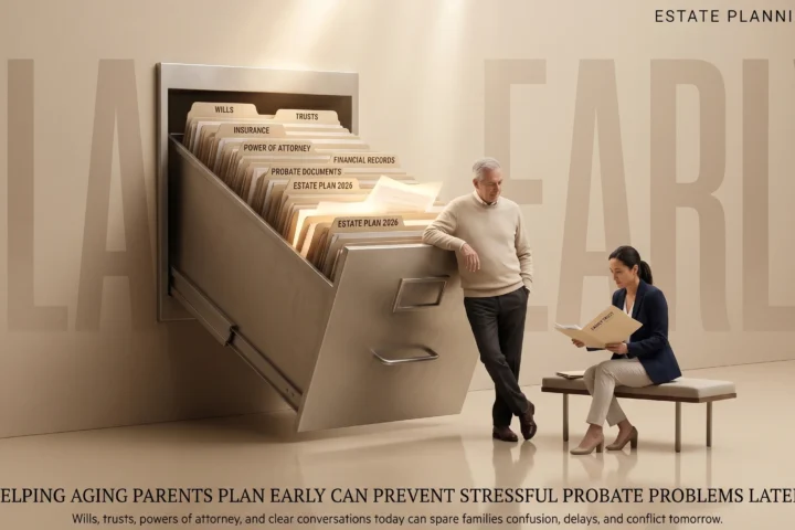 Helping Aging Parents Plan Early Can Prevent Stressful Probate Problems Later