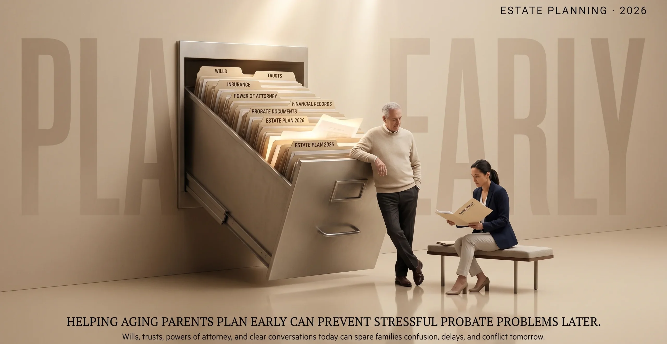 Helping Aging Parents Plan Early Can Prevent Stressful Probate Problems Later