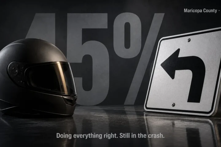 Motorcycle Crashes in Phoenix The Numbers Behind Maricopa County