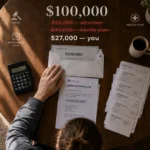 You settled for $100,000. Your attorney took $33,000