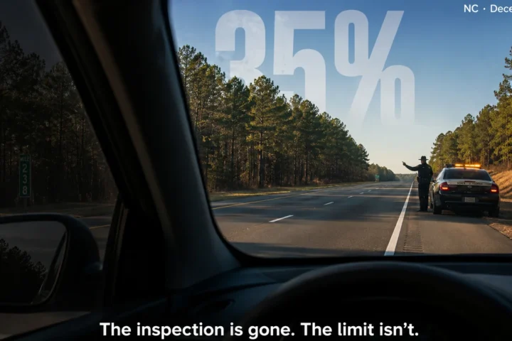 North Carolina Window Tint Law Changes for Drivers and Residents