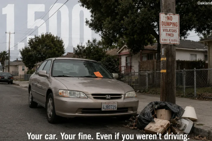Oakland Trash Law Vehicle Registration