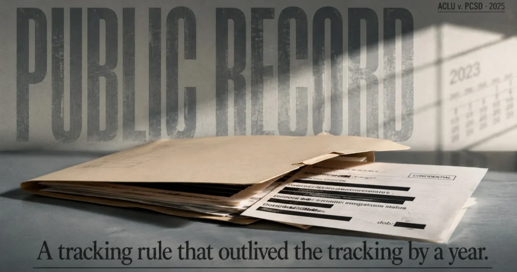 The Public Records Fight