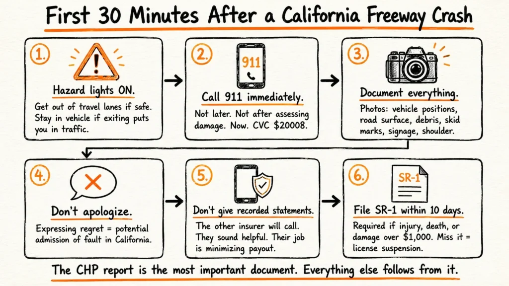 What to Actually Do in the First 30 Minutes