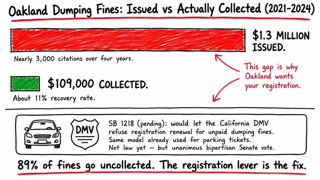Where your vehicle registration comes in and the bill that could block it