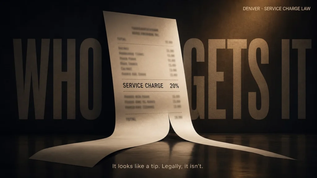 Denver Restaurant Service Charge Lawsuit The CCG Case