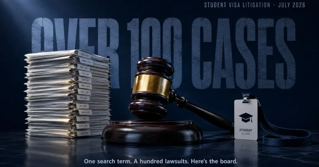 Homeland Security Student Visa Lawsuit: SEVIS, AAUP v. Rubio and the D/S Rule