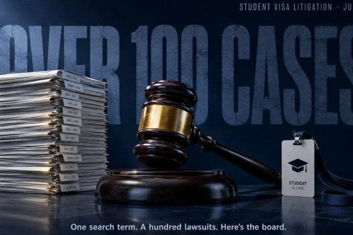 Homeland Security Student Visa Lawsuit: SEVIS, AAUP v. Rubio and the D/S Rule