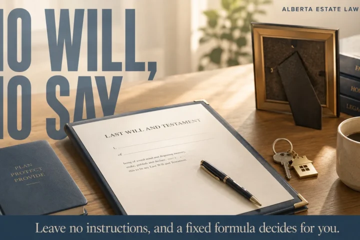 What Actually Happens to Your Estate in Alberta If You Die Without a Will
