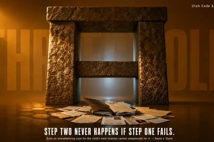 Utah's TwoStep Test and Why Most Modification Petitions Fail on Step One
