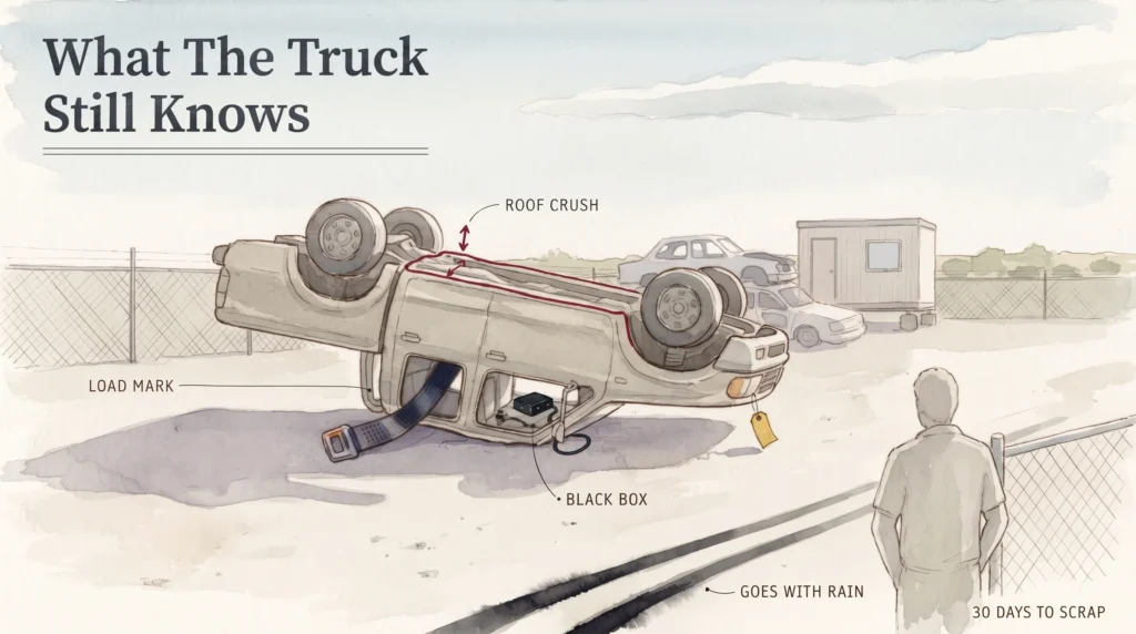 Rollover Crash And The Seat Belt Question