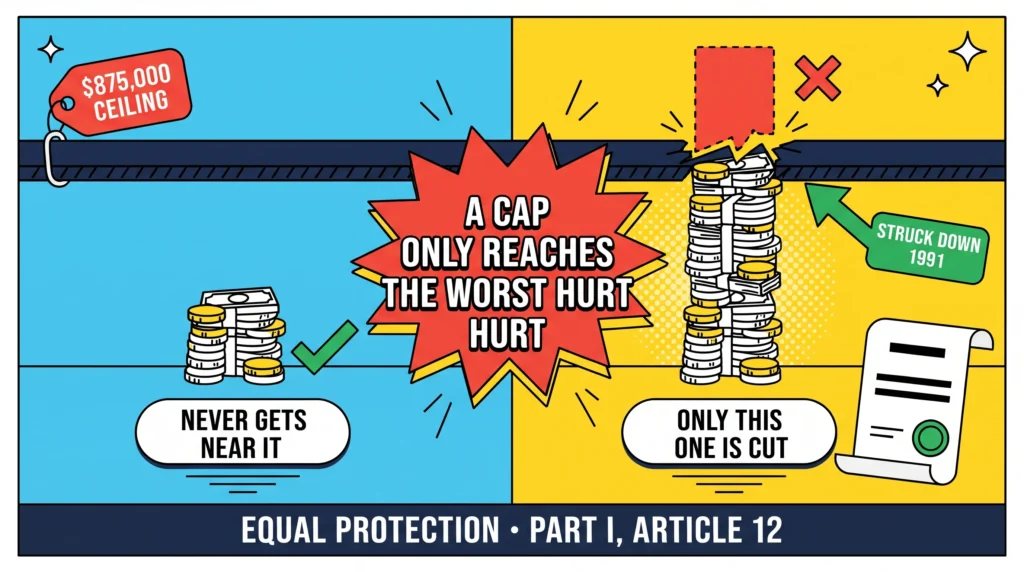 The Legislature Capped Pain And Suffering At $875,000