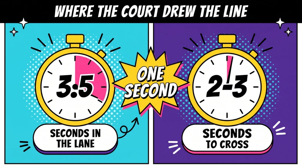 The One Second The Supreme Court Drew The Line On